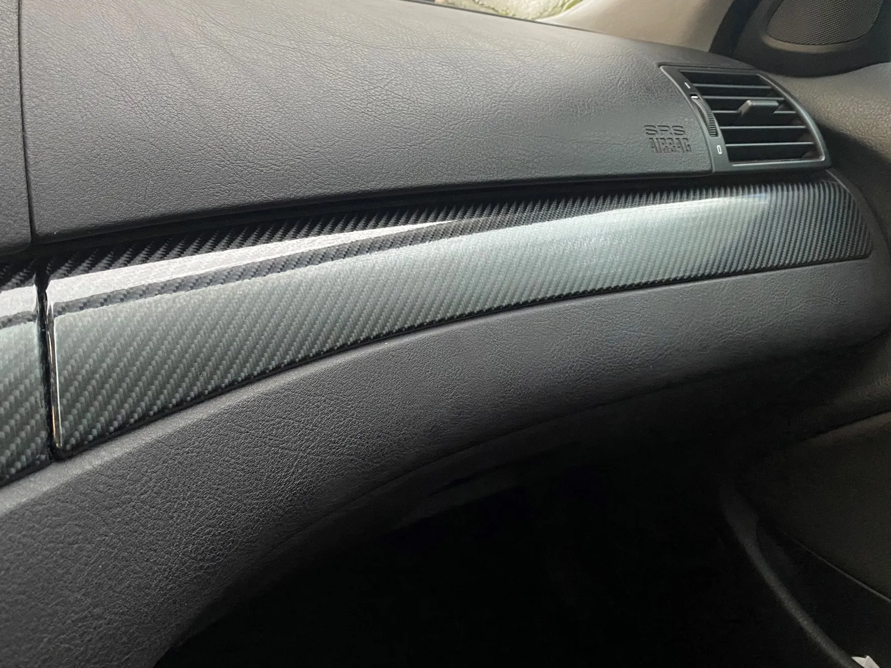 BMW E46 - Díszlécek - Carbon mintás