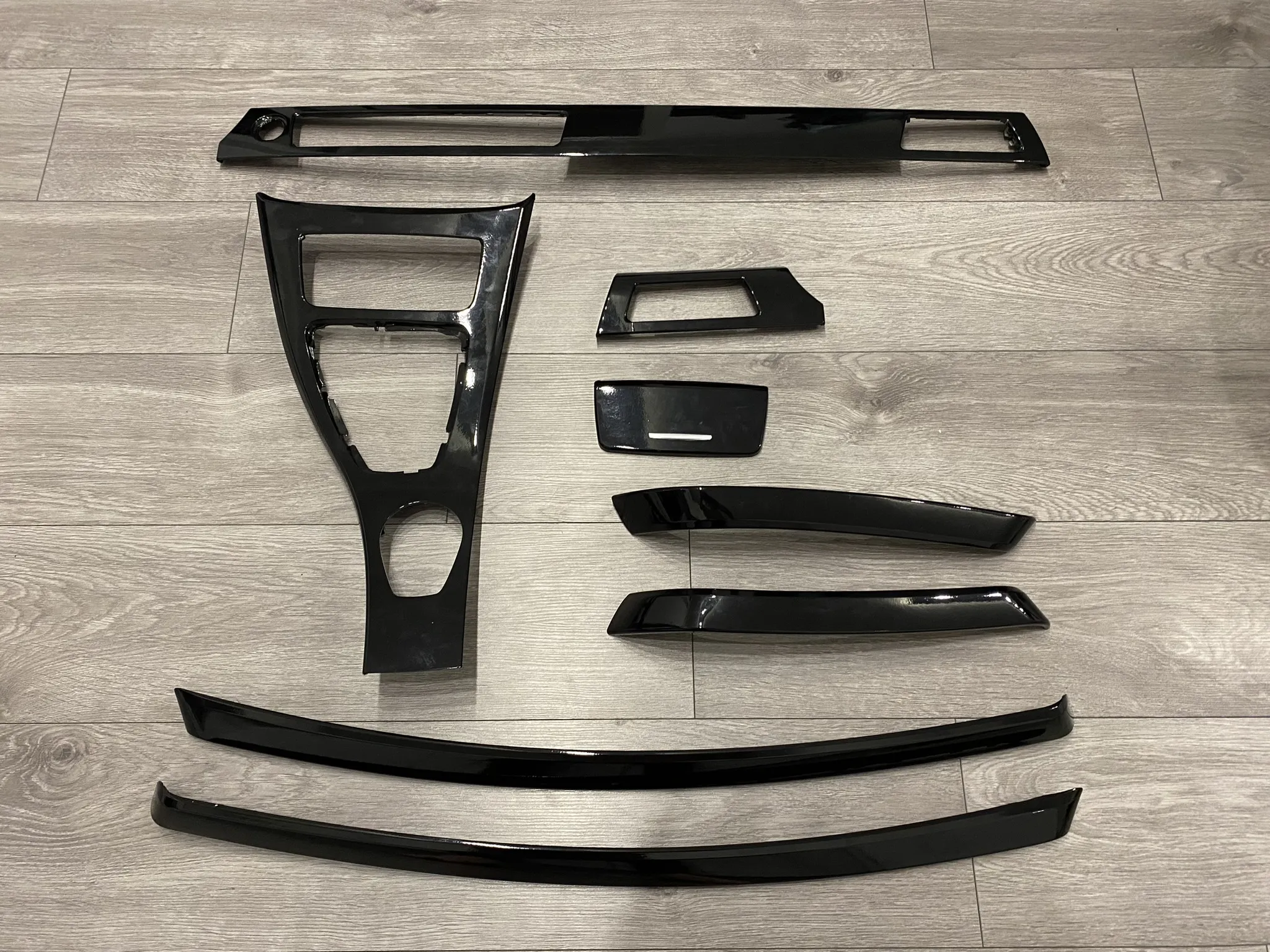 BMW E90 - Díszlécek - 3M: Gloss Black