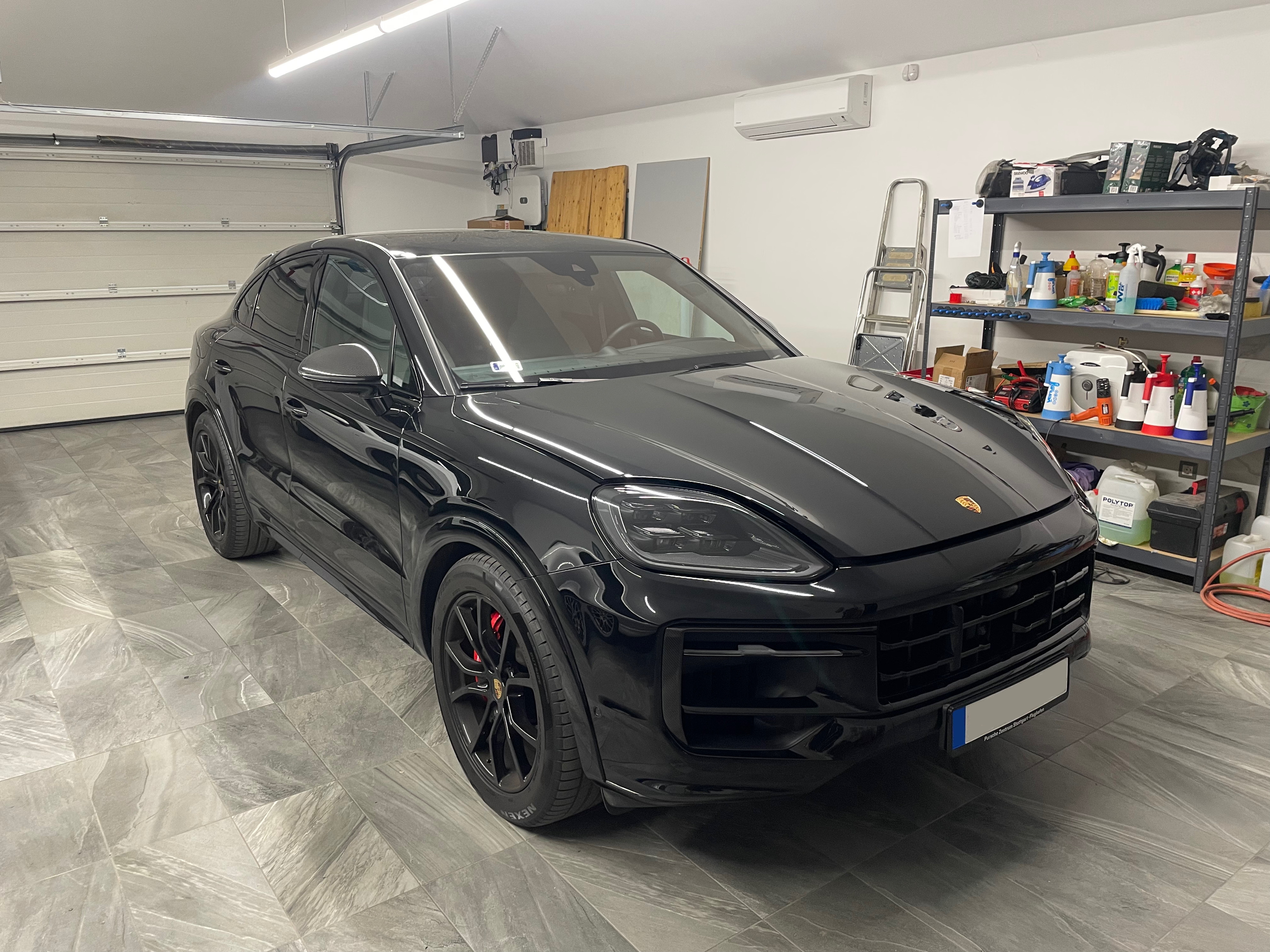 Porsche Cayenne | Front karosszéria védőfóliázás + kiegészítők